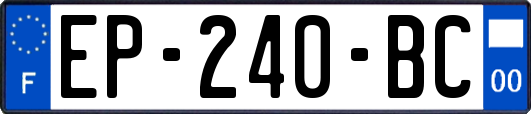 EP-240-BC