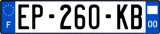 EP-260-KB