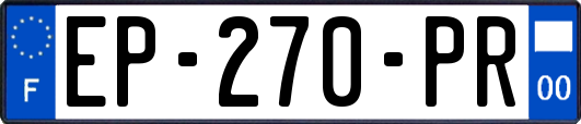 EP-270-PR