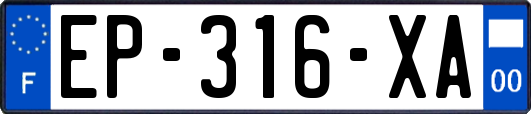 EP-316-XA