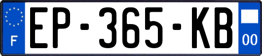 EP-365-KB
