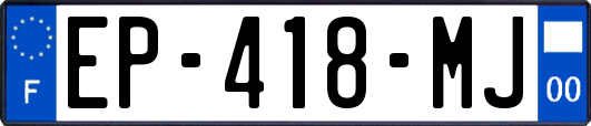 EP-418-MJ