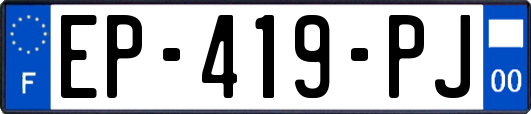 EP-419-PJ