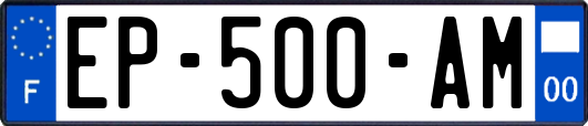 EP-500-AM