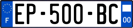 EP-500-BC