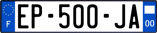 EP-500-JA
