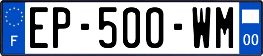 EP-500-WM