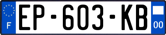 EP-603-KB