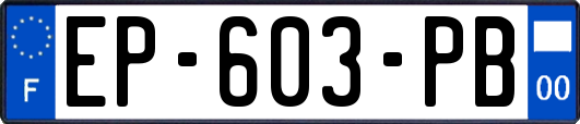 EP-603-PB