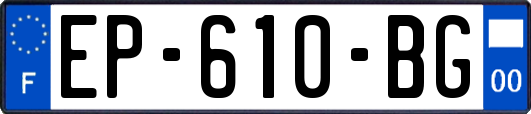 EP-610-BG