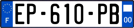 EP-610-PB