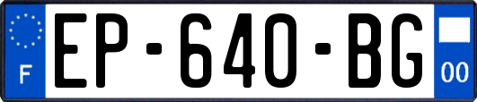 EP-640-BG