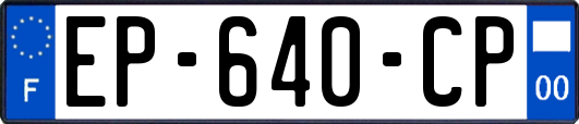 EP-640-CP