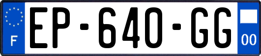 EP-640-GG