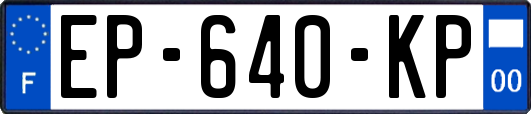EP-640-KP