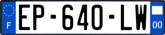 EP-640-LW