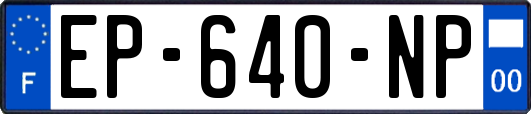 EP-640-NP