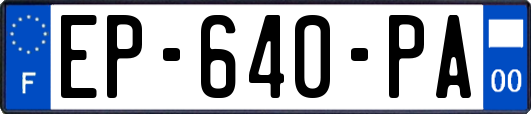 EP-640-PA