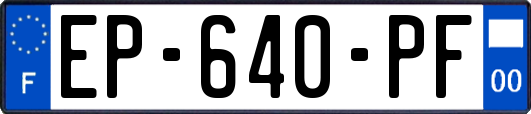 EP-640-PF