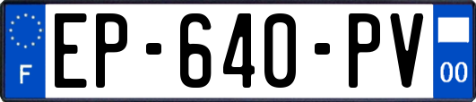 EP-640-PV