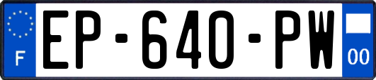 EP-640-PW
