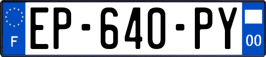 EP-640-PY