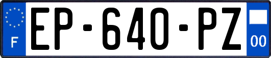 EP-640-PZ