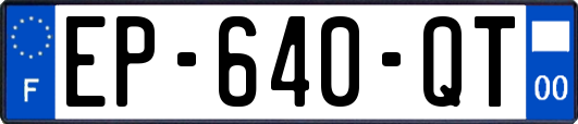 EP-640-QT