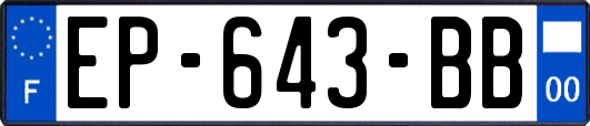 EP-643-BB