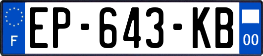 EP-643-KB