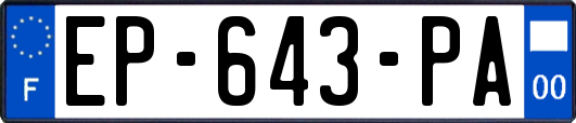EP-643-PA