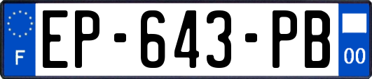 EP-643-PB