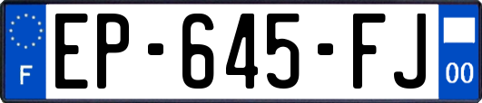 EP-645-FJ
