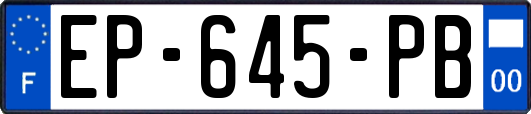 EP-645-PB