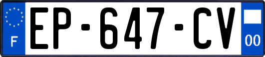 EP-647-CV