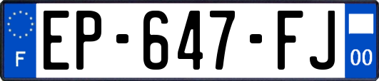 EP-647-FJ