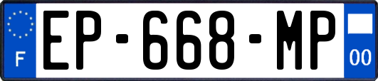 EP-668-MP