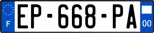 EP-668-PA