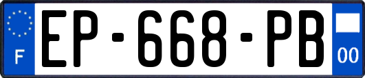 EP-668-PB