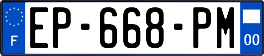 EP-668-PM