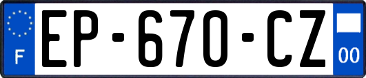 EP-670-CZ