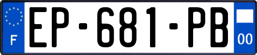 EP-681-PB