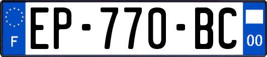 EP-770-BC