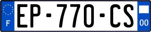 EP-770-CS