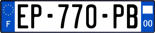 EP-770-PB