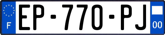 EP-770-PJ
