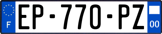 EP-770-PZ