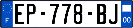 EP-778-BJ