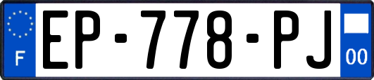 EP-778-PJ