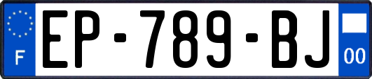 EP-789-BJ